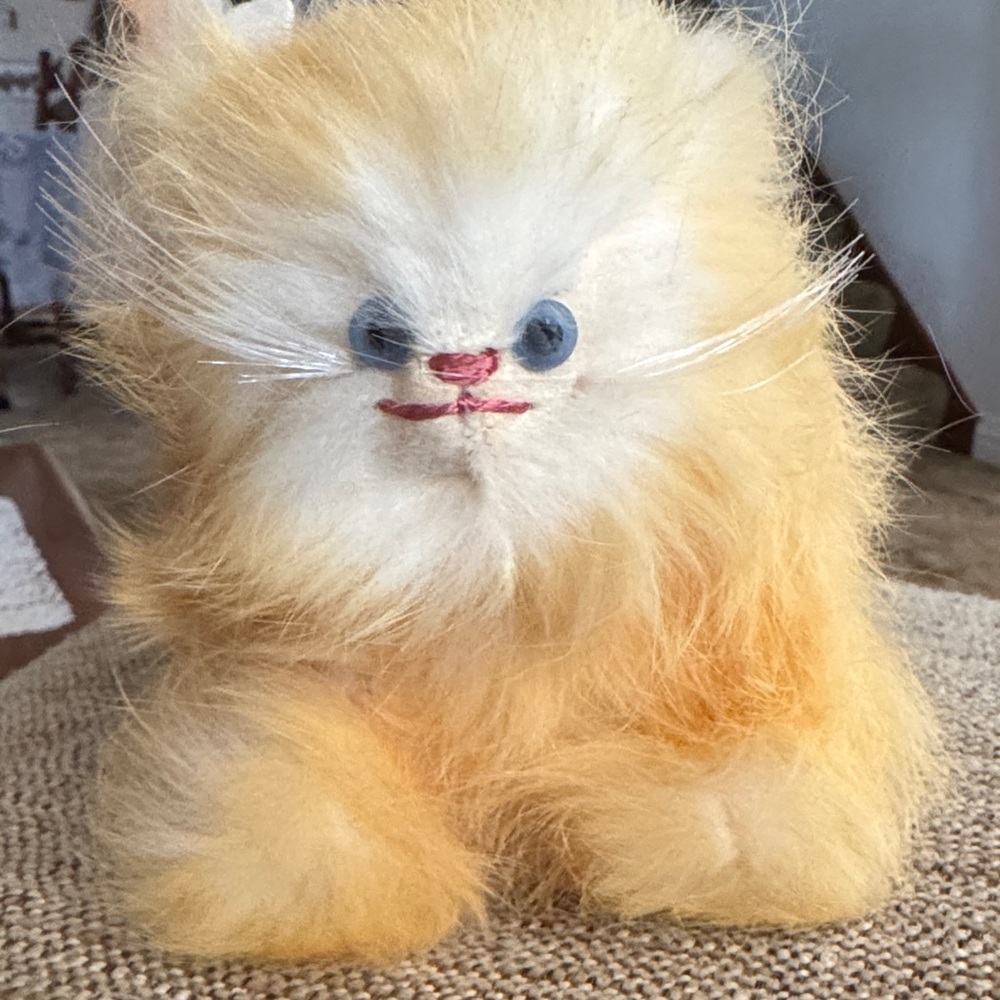 Jerry Pet - cat (real fur) collector item 1960’s